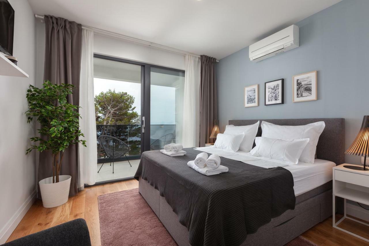 Villa Mira With Fantastic Sea View 马卡尔斯卡 外观 照片