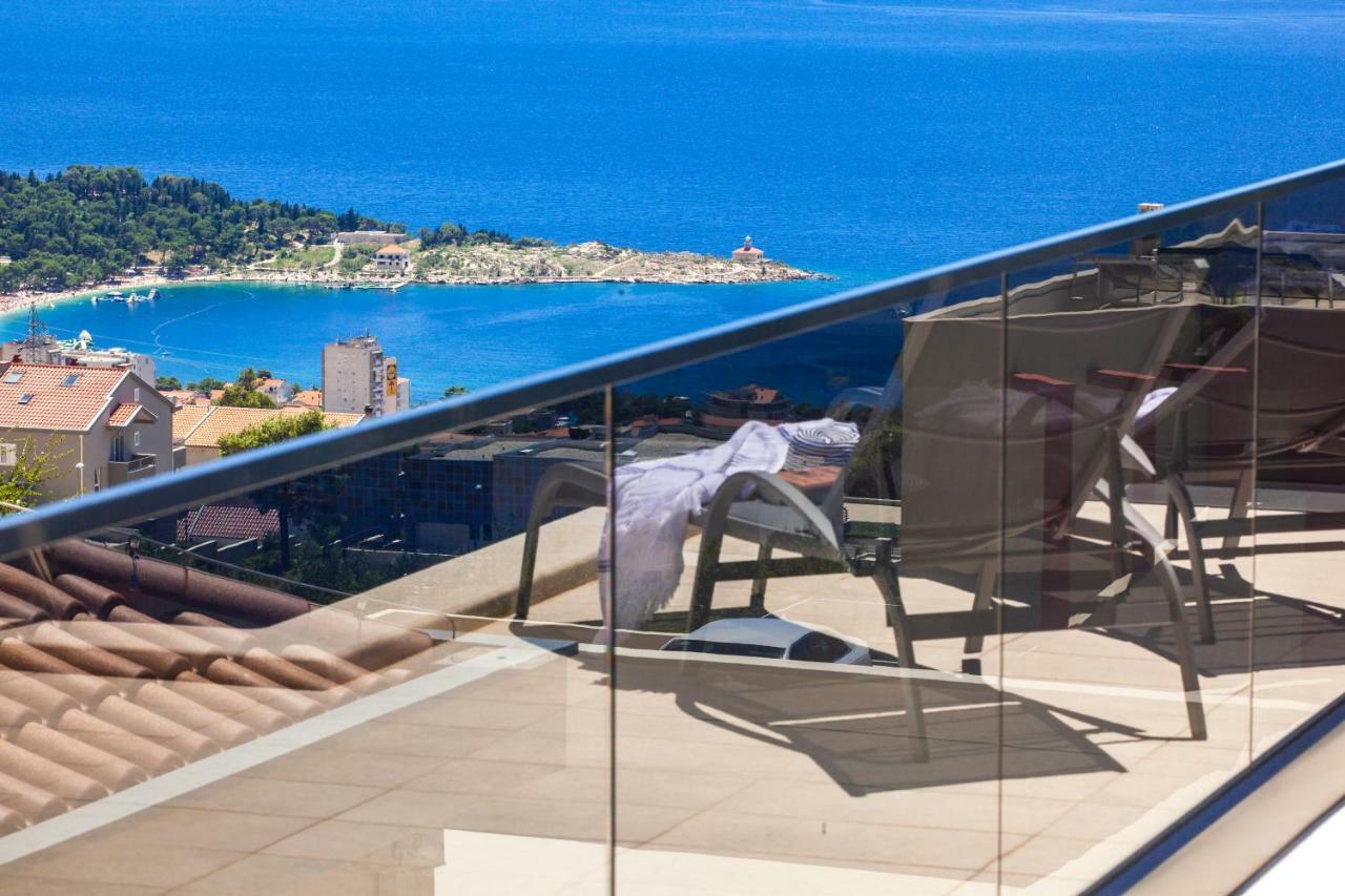 Villa Mira With Fantastic Sea View 马卡尔斯卡 外观 照片